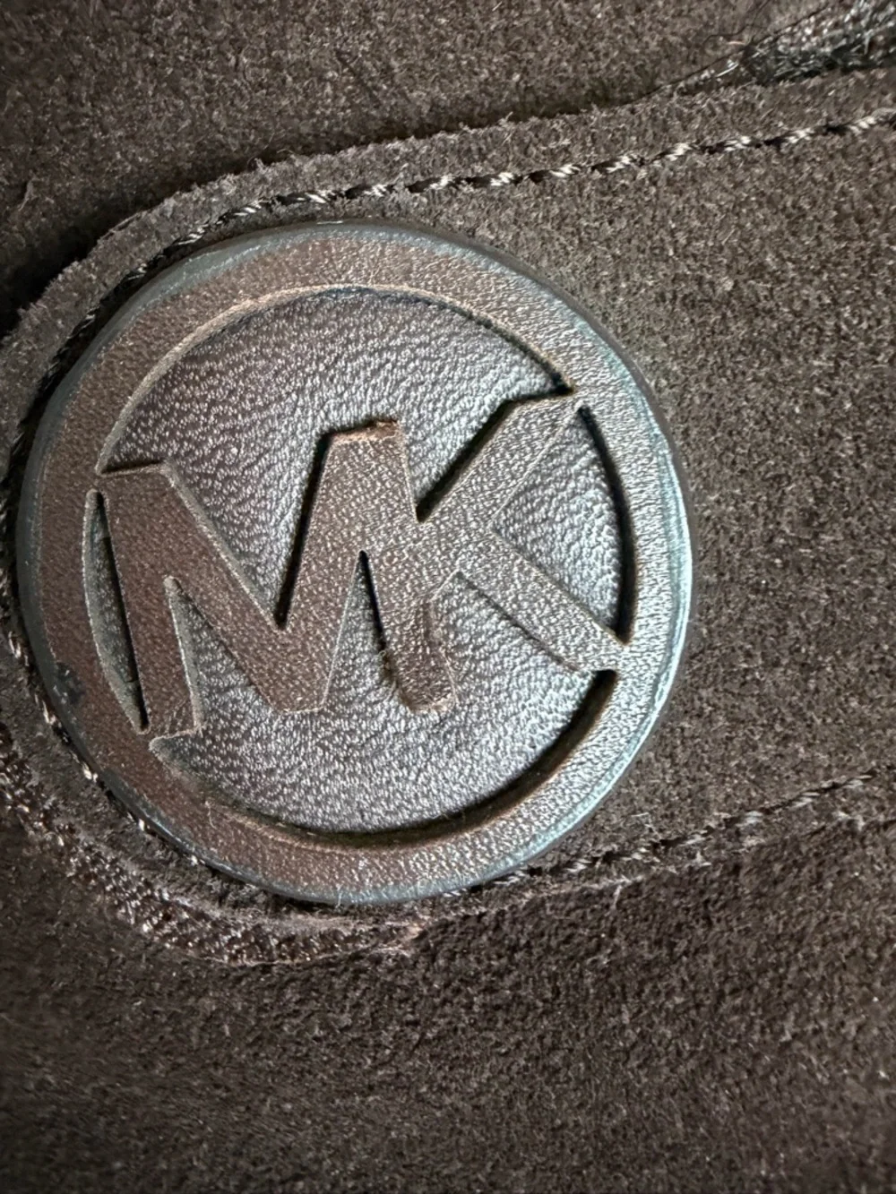 Michael Kors Dark Brown Women’s  Lined Suede Ankle Boots Size 10